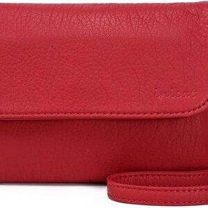Soft Small Leather Crossbody Bags for Women RFID Blocking Travel Purses Handbags